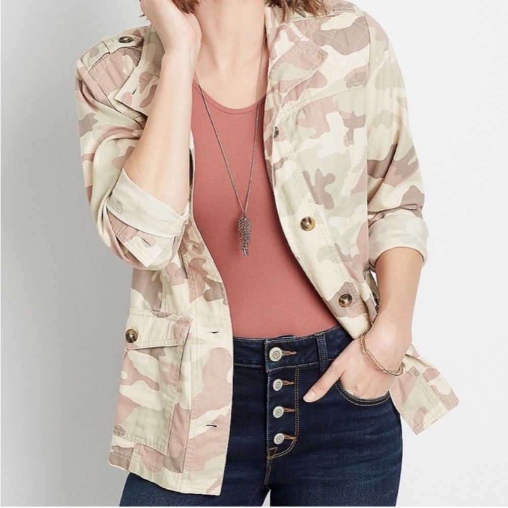 Super cute camo jacket